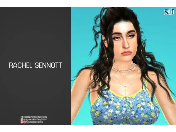 Alpha Rachel Sennott by sims4imagination - The Sims 4 Custom Content