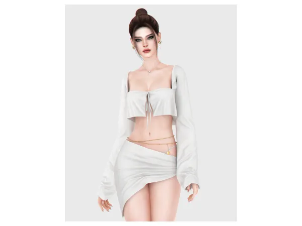 Alpha Seaside Set by backtrackcc - The Sims 4 Custom Content