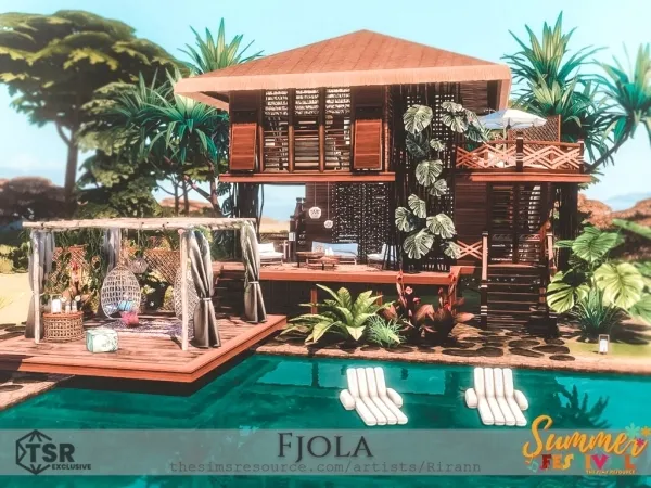 Alpha Summer Festival Fjola TSR Only - The Sims 4 Custom Content