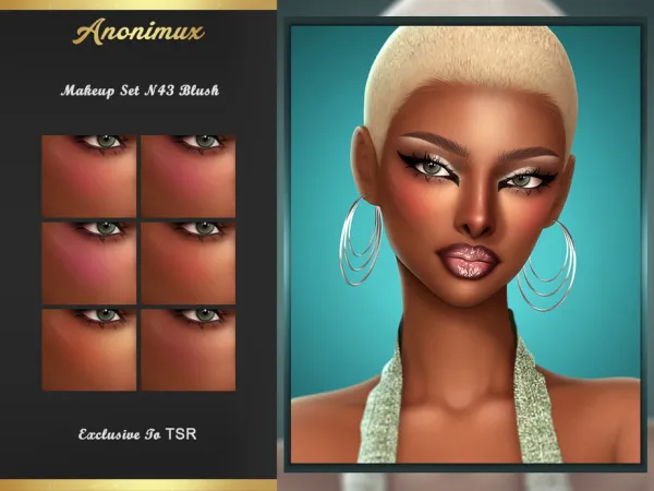 Makeup Set N43 Blush by Anonimux_Simmer