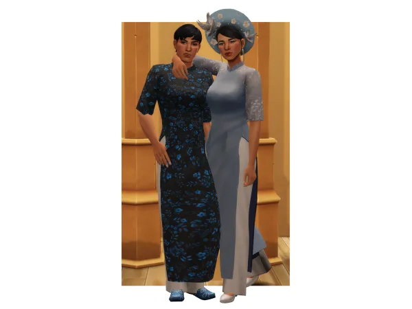 Maxis Match Asian Affair Set by zeussim - The Sims 4 Custom Content