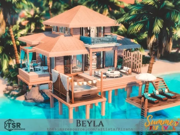 Mix Summer Festival Beyla No - The Sims 4 Custom Content