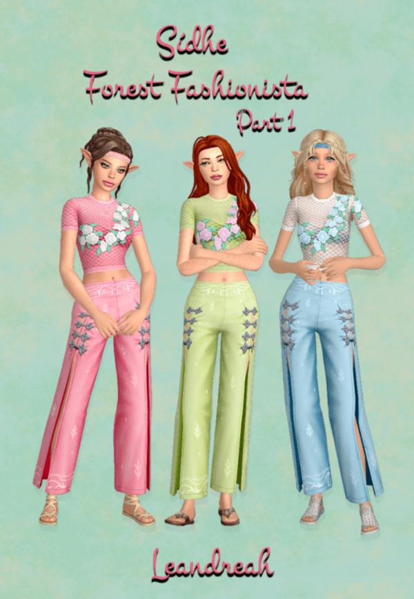 Maxis Match Sídhe Forest Fashionista Part 1 by simsfinds - The Sims 4 Custom Content