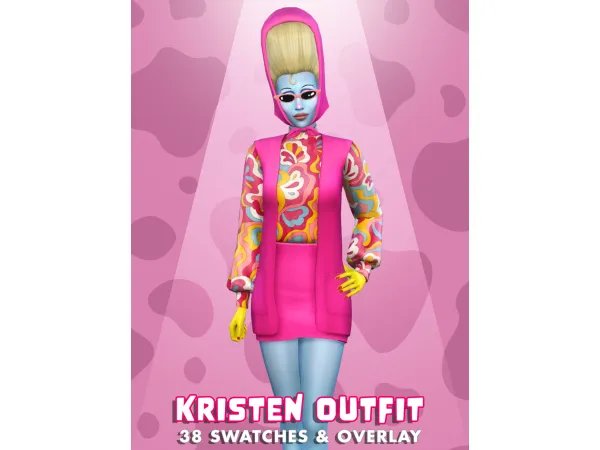 Maxis Match Kristen Outfit by icecreamforbreakfast - The Sims 4 Custom Content