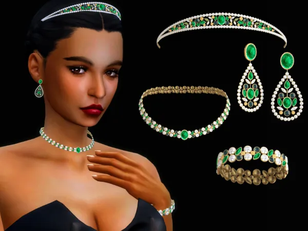 Mix Moana High Fashion Set - The Sims 4 Custom Content