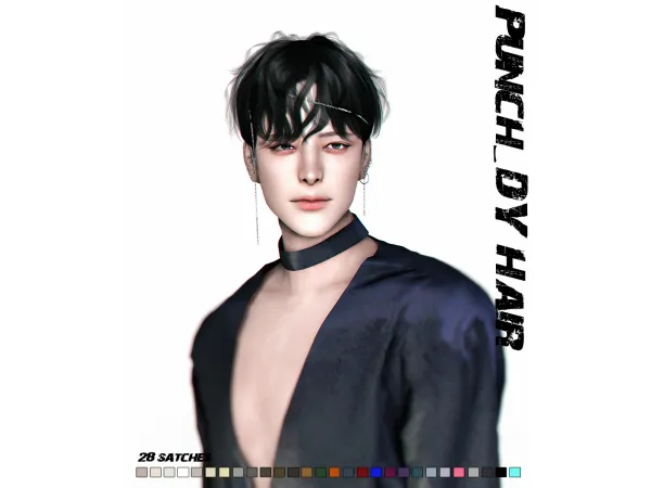 Alpha Punch_DY Set by qorud16 - The Sims 4 Custom Content