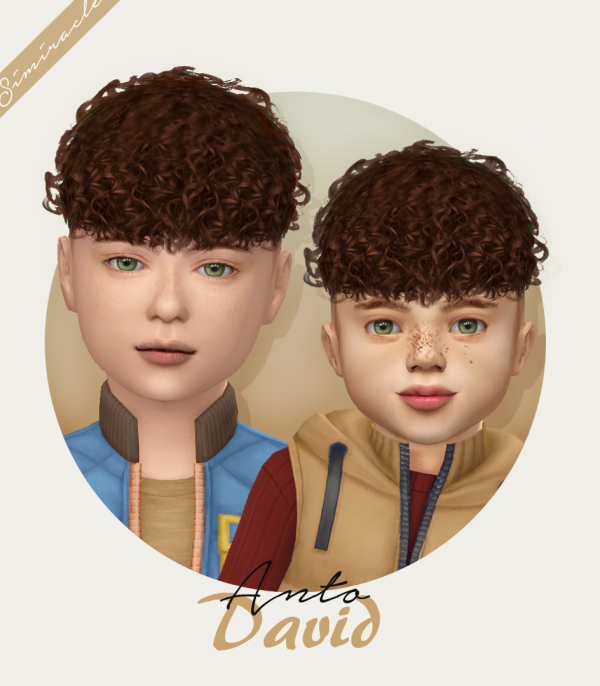 Alpha Anto David by simsfinds - The Sims 4 Custom Content