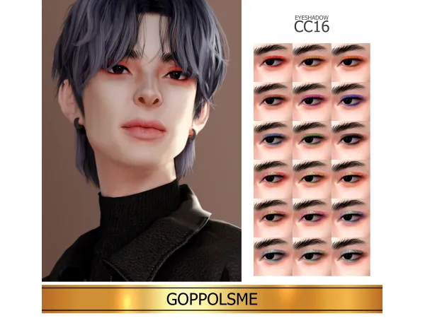 GPME-GOLD Eyeshadow CC 16 by GoppolsMe