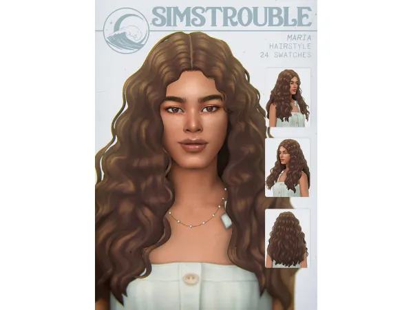Maxis Match MARIA by simstrouble - The Sims 4 Custom Content