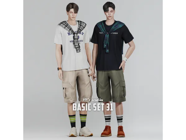 Alpha [KK] Basic set 31 by KK_creations - The Sims 4 Custom Content