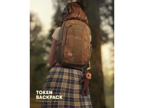 Maxis Match TOKEN BACKPACK RECOLOR by issygoing - The Sims 4 Custom Content