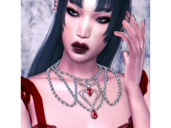 Alpha simblreen treat 4 by Yuyulie - The Sims 4 Custom Content