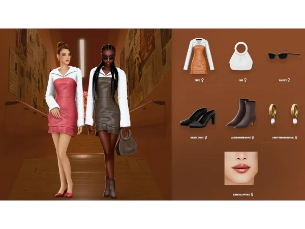 Maxis Match ESME SET by ModCo Studios - The Sims 4 Custom Content