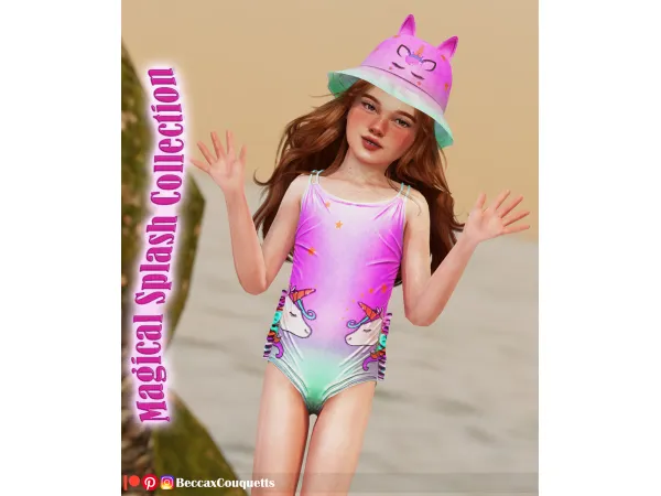 Alpha Magical Splash Collection - The Sims 4 Custom Content