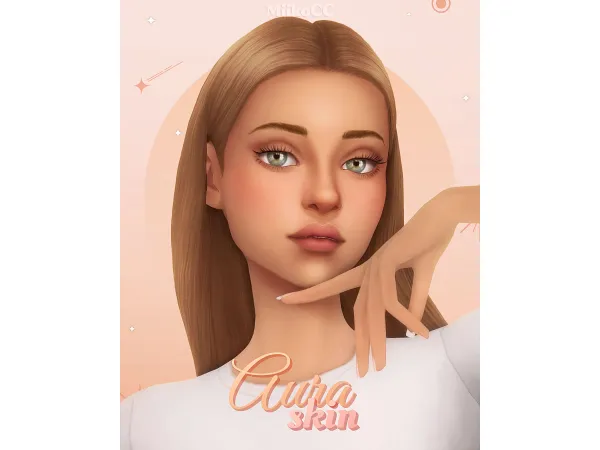 Maxis Match Aura skin overlay by miikocc - The Sims 4 Custom Content
