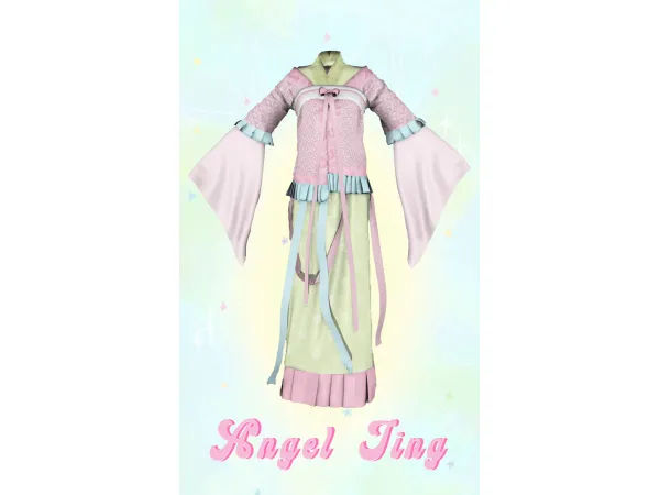 Alpha Sui Tang dynasty style by angel jing sims - The Sims 4 Custom Content