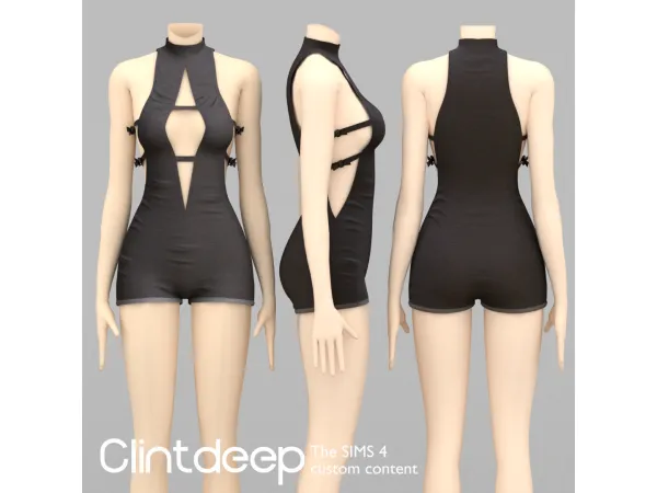 Maxis Match Clintdeep Nami Jumpsuit - The Sims 4 Custom Content
