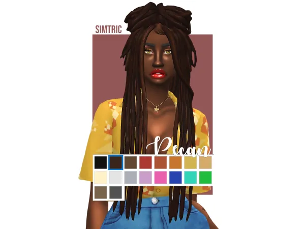 Maxis Match Pecan by Simtric - The Sims 4 Custom Content