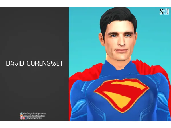 Alpha David Corenswet by sims4imagination - The Sims 4 Custom Content