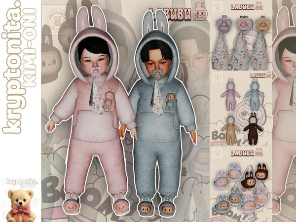 Mix Toddler Kigu Lafufu - The Sims 4 Custom Content