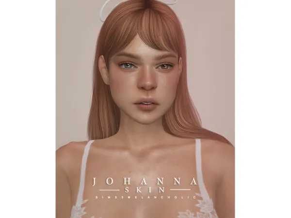 Alpha johanna skin by sims3melancholic - The Sims 4 Custom Content