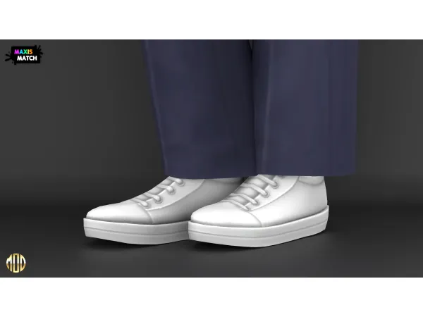 Maxis Match Nolan Shoes by Modco Studios - The Sims 4 Custom Content