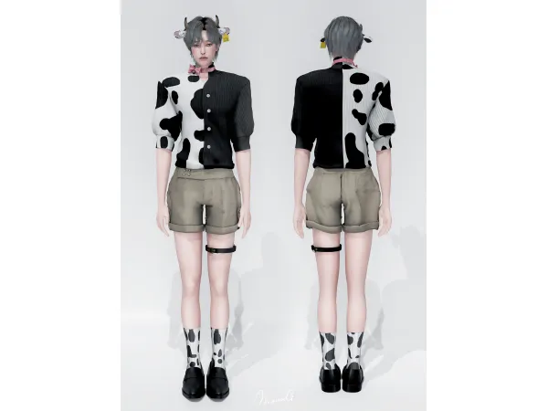 Mix Cow set by mmatteog0808 - The Sims 4 Custom Content