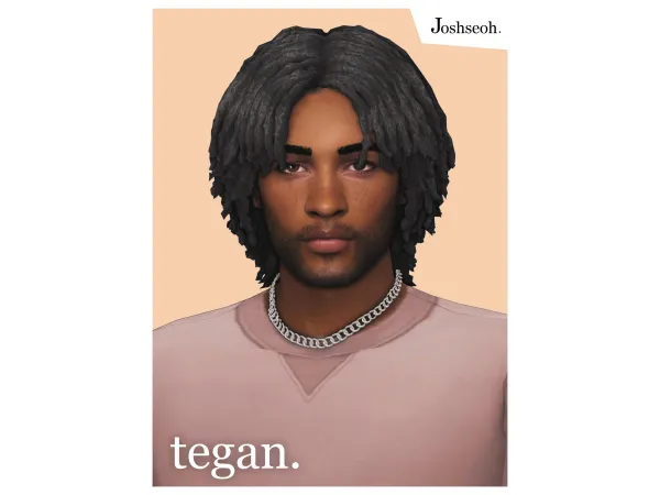 Maxis Match Tegan Hair Ombre Overlay by jo_se_oh - The Sims 4 Custom Content