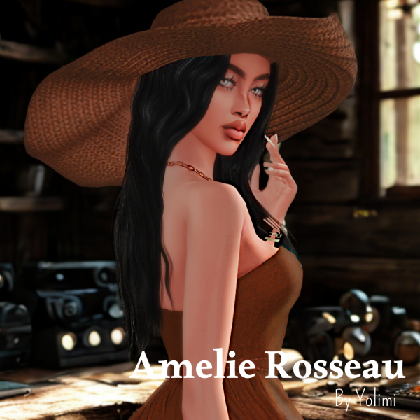 Alpha Amélie Rousseau by yolimi - The Sims 4 custom content