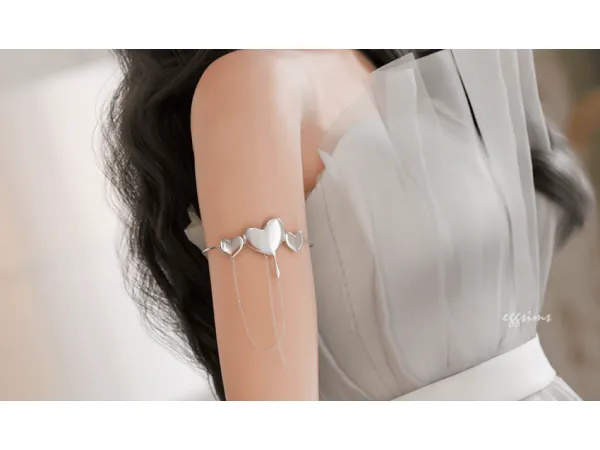 Alpha arm chain 01 by eggu_sims - The Sims 4 Custom Content