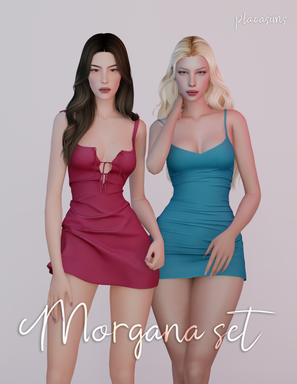 Alpha Morgana set by simsfinds - The Sims 4 custom content