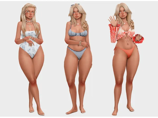 Maxis Match last days in sulani sims 4 lookbook by boujeesimss - The Sims 4 Custom Content