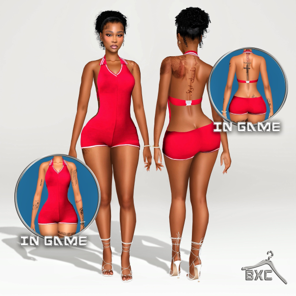 Alpha WAYDAMIN RUGBY BACKLESS JUMPSUIT by simsfinds - The Sims 4 Custom Content