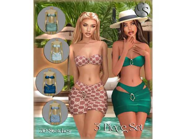 Alpha CAMUFLAJE Havana Heat Collection - The Sims 4 Custom Content