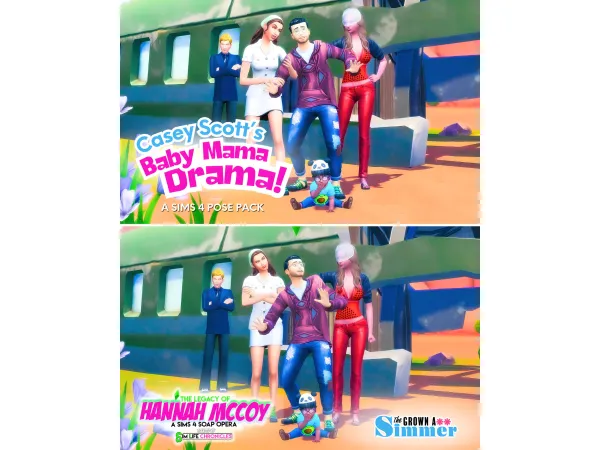 Mix Casey Scottu2019s Baby Mama Drama by Grownasssimmer - The Sims 4 Custom Content