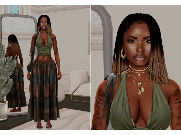 Alpha Grace Pierre by TTopixx - The Sims 4 Custom Content