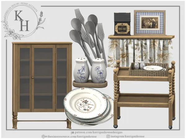 Alpha [khd] carlisle set - The Sims 4 Custom Content