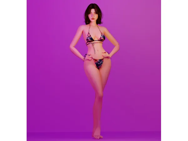 Mix Nashi Body Preset - The Sims 4 Custom Content