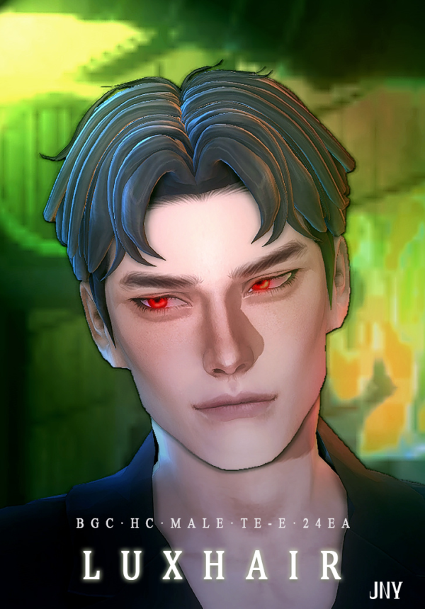 Maxis Match LUX HAIR by simsfinds - The Sims 4 Custom Content