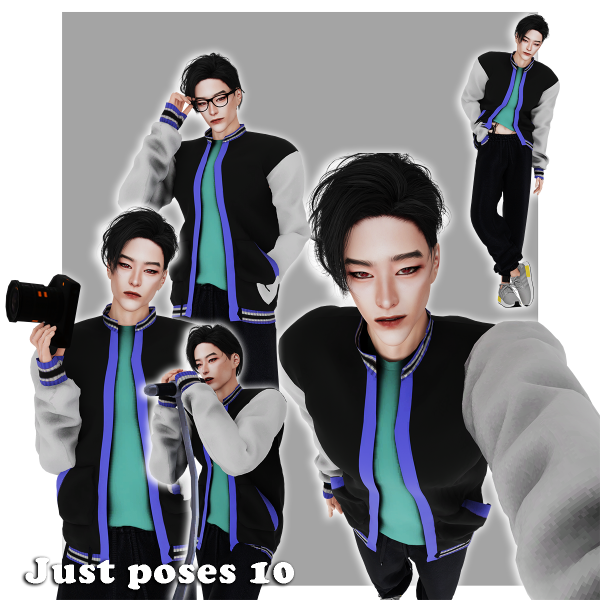 Mix Just poses 10 by simmer_creator - The Sims 4 Custom Content
