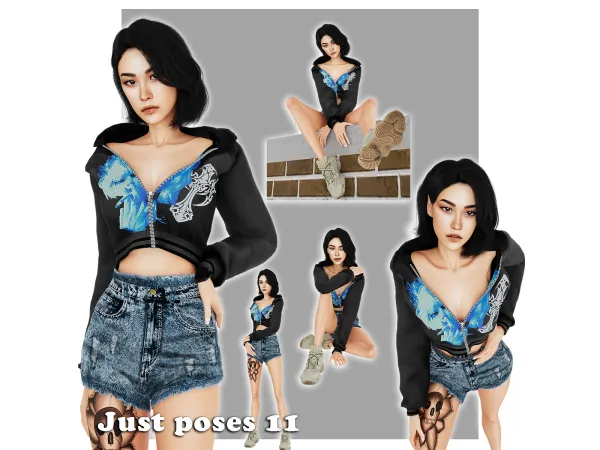 Mix Just poses 11 - The Sims 4 Custom Content