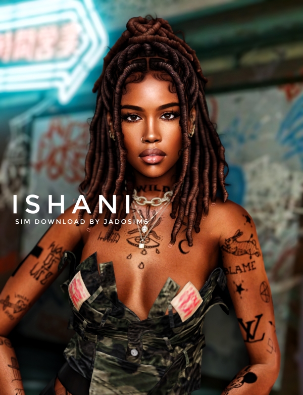 Alpha Ishani (Sim Download) by shopwithflynnn - The Sims 4 Custom Content