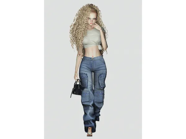 Alpha ICONIC Vadia Grunge Set 001 - The Sims 4 Custom Content