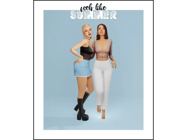 Maxis Match feels like summer by aretha - The Sims 4 Custom Content