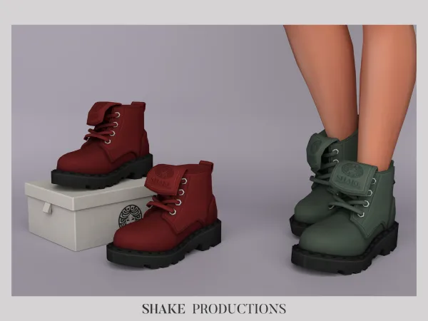 Maxis Match Kenny boots male version - The Sims 4 Custom Content