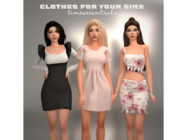 Mix Dump Clothes For Your Sims by Simsessentials - The Sims 4 Custom Content