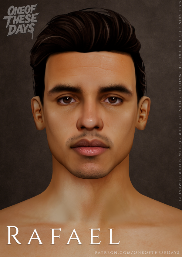 Alpha Rafael SKIN tray files by oneofthesedays - The Sims 4 Custom Content