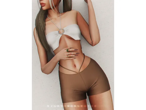 Alpha Sassy Gym Set for Early Access by Nightingale Sims - The Sims 4 Custom Content