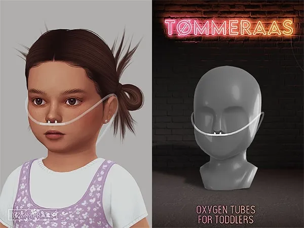 Mix Tu00d8MMERAAS Oxygen Tubes for Toddlers (135) - The Sims 4 Custom Content