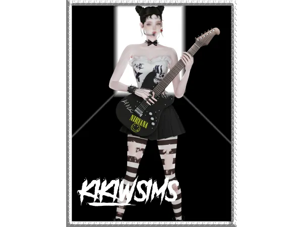 Alpha [KIKIW](G)I DLETOMBOY SIMS - The Sims 4 Custom Content